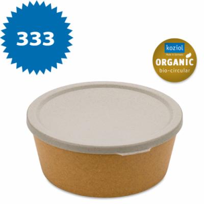 Ipill Koziol CONNECT BOWL Schale 400ml mit Deckel nature wood 1 St 08029368
