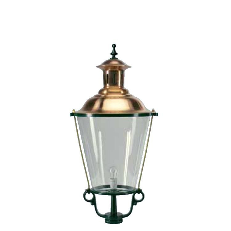 Ronde lantaarnlamp Limburg 3 K11 antraciet KS Verlichting