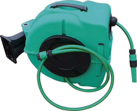 Enrouleur mural automatique arrosage 12,5 mm 20 m ALFAFLEX ENRARRO12520 Vert