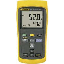 Fluke 52 II Temperatur-Messgerät kalibriert (ISO) -250 - +1372 °C Fühler-Typ J, K, T, E 1281139-ISO
