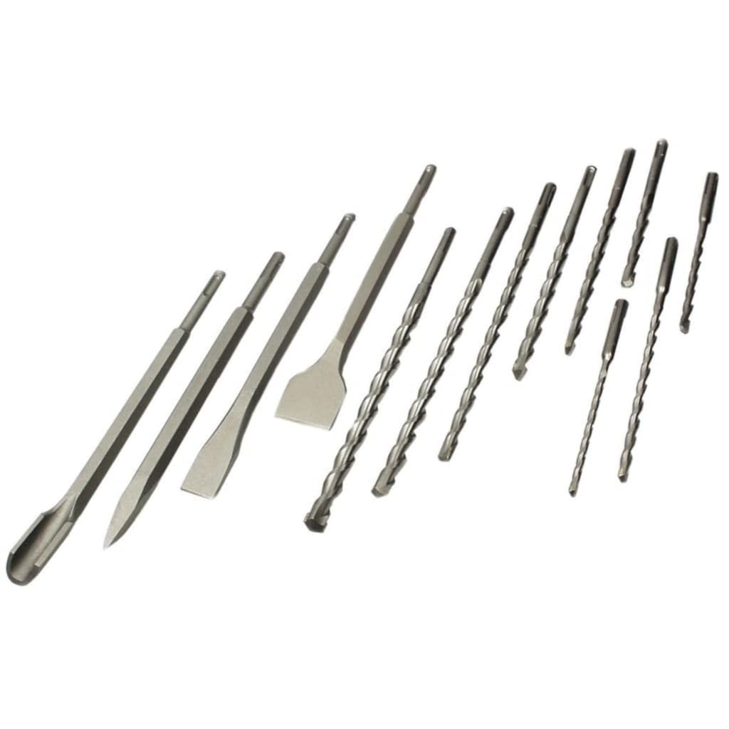 Brüder Mannesmann Green Line M12588 SDS-PLUS boor- en beitelset, 13-delig