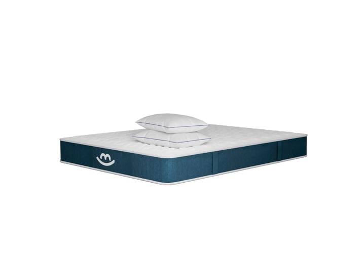 Matelas hybride et oreillers moelleux 180x200cm épais 22cm