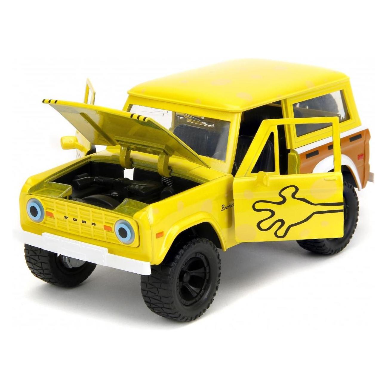 Jada Sponge Bob 1973 Ford Bronco 1:24 (253255081)