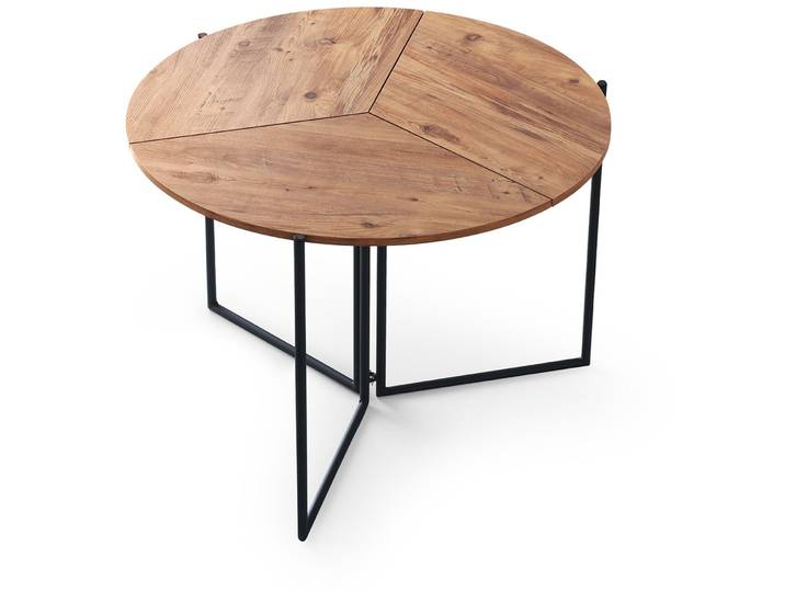 Esstisch Yemek Holzwerkstoff Kiefer B 100 T 100 cm - Esstisch