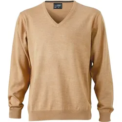James & Nicholson Herren V-Ausschnitt Pullover JN659