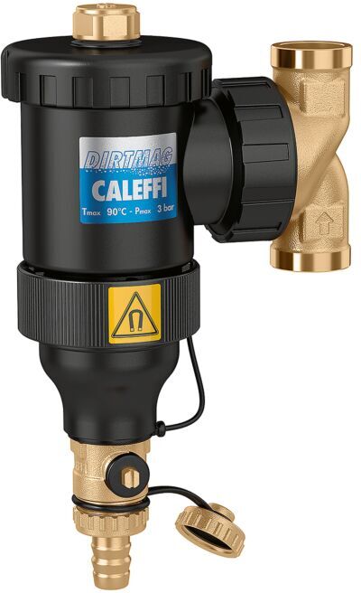Caleffi Dirtmag Schlammabscheider 545305 3/4" IG, Technopolymer-Gehäuse, mit Magnet