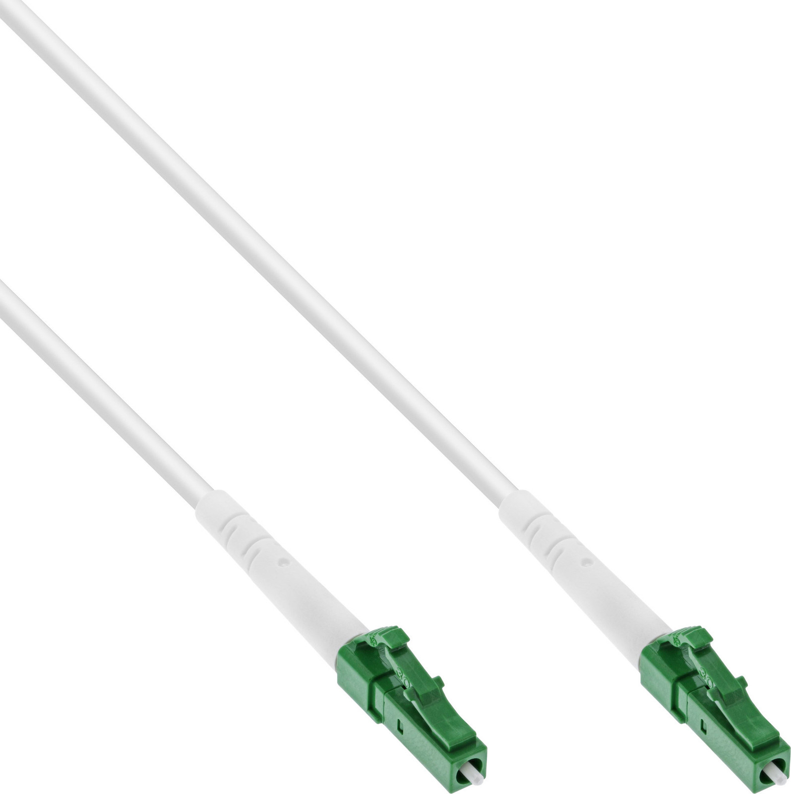 InLine 88220 Single-mode glasvezelkabel FTTH, LC/APC 8° naar LC/APC 8°, 9/125µm, OS2, 20 meter