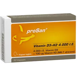 proSan Vitamin D3+K2 4.000 I.E. 30 St