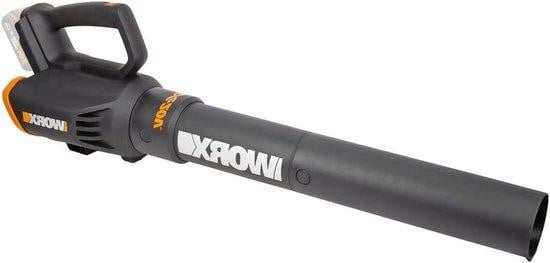 Worx Accu Bladblazer met Turbine Technologie - 120 km/u - Zwart Oranje
