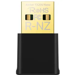 TP-LINK Archer TX20U Nano, AX1800, 2.4GHz/5GHz WLAN