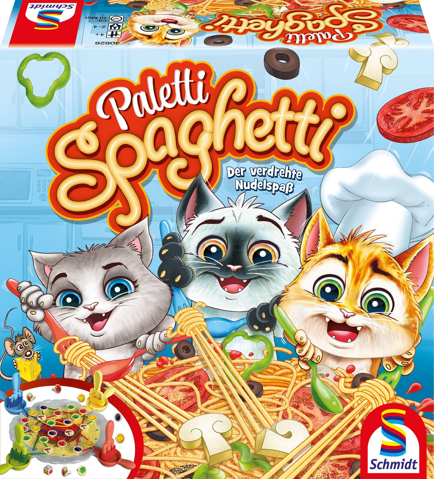 Schmidt Spiele Paletti Spaghetti bordspel voor kinderen vanaf 4 jaar