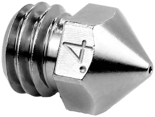 Micro-Swiss MicroSwiss Düse 0.4mm für Creality CR-X, CR-X Pro, Sovol SV02 Brass Plated Wear Resistant Nozzle 0.4mm M2800-04