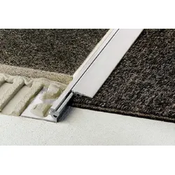 Schlüter Systems RENO-AEV Übergangsprofil Aluminium Aluminium natur matt eloxiert Höhe: 20 mm Breite: 40 mm Länge: 2,50 m