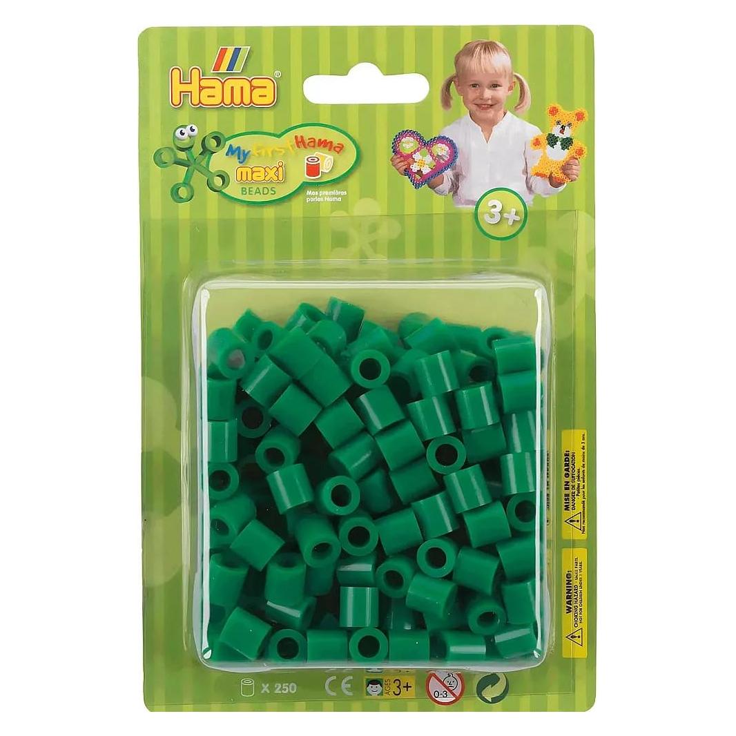Hama Perlen Strijkkralen Maxi - Groen, 250st. (8510)