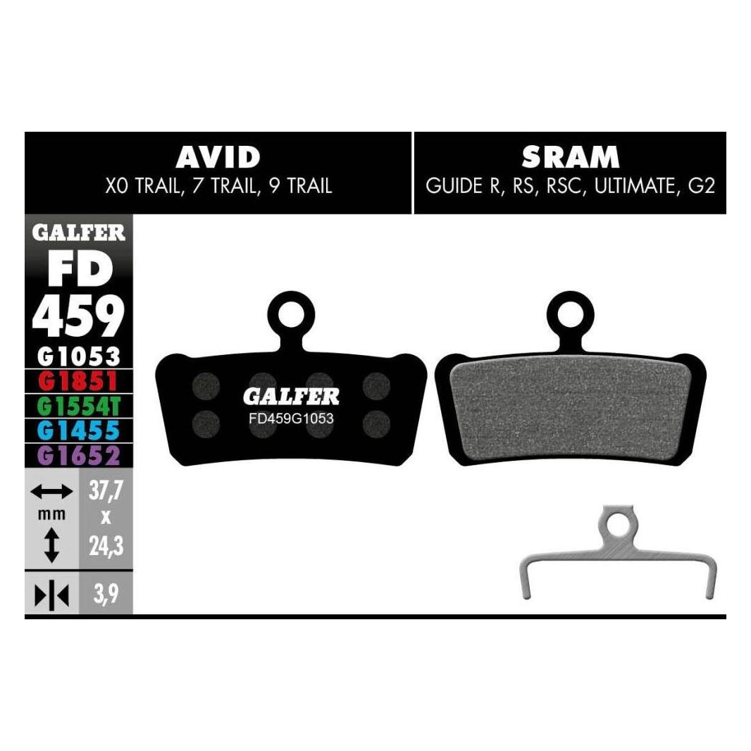 Galfer Bike Standard Bremsbeläge (Avid, SRAM, Trickstuff) (FD459G1053)