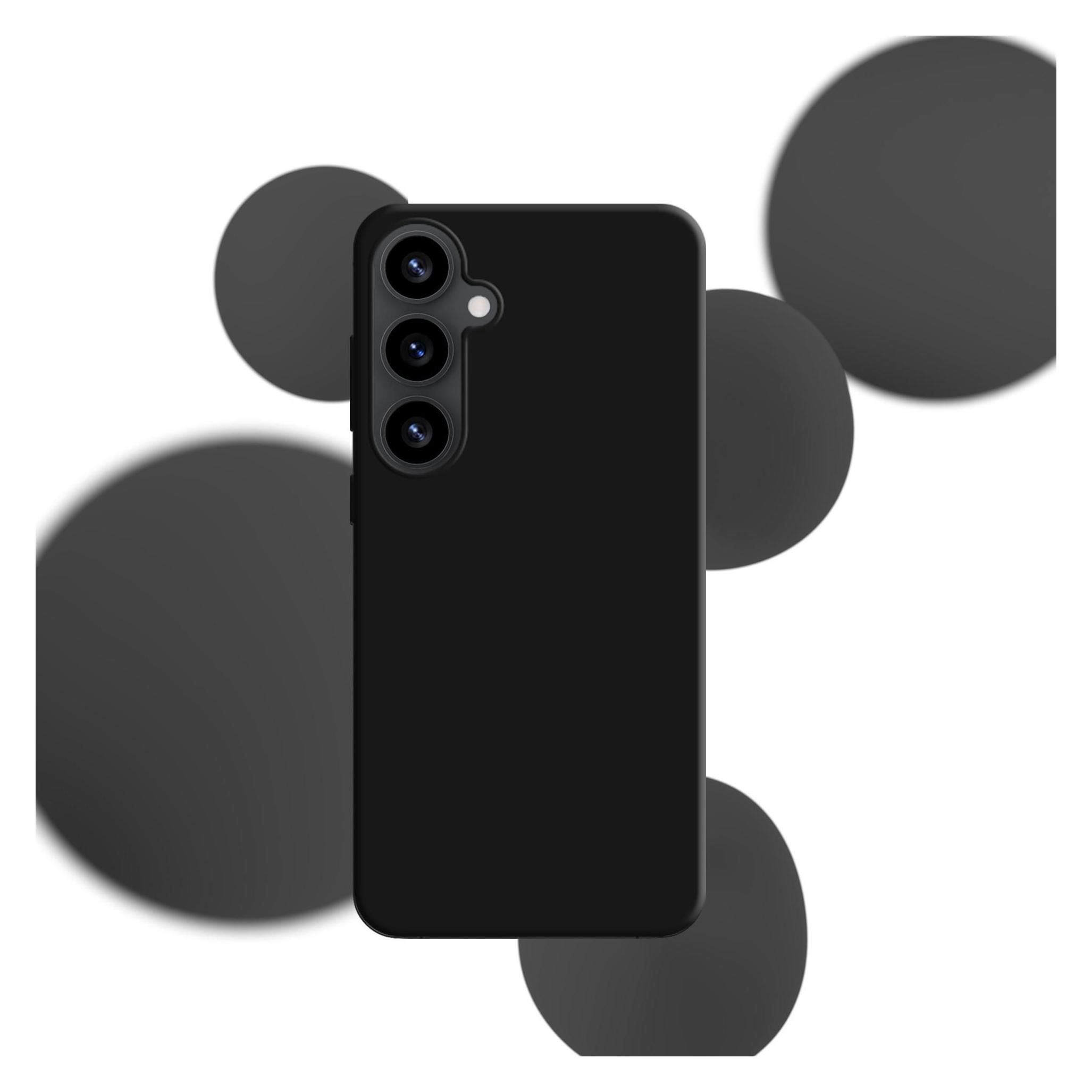 3MK Silicone Case for Samsung Galaxy S25+ - Black (Samsung Galaxy S25+) (W-3SilCa-SGS25P-0)
