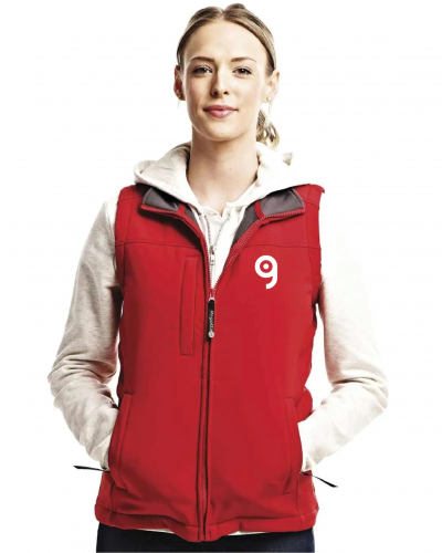 Regatta Flux smanicato donna softshell, idrorepellente leggero Personalizzate o neutre Regatta