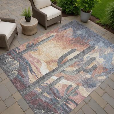 Addison Rugs Machine Washable Indoor/ Outdoor Desert Inspiration Chantille Rug