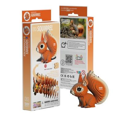 EUGY - 3D Bastelset Eichhörnchen