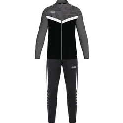 JAKO Kinder Sportanzug Iconic, Größe 152 in Schwarz Schwarz