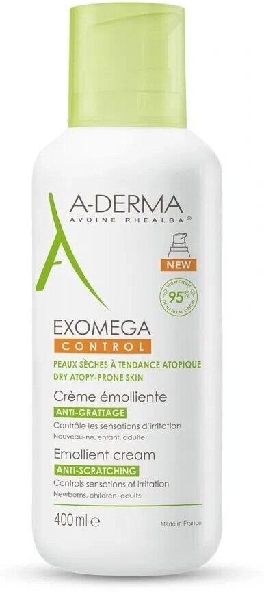 A-DERMA Exomega Control Crema Emoliente Antiirritación 400 ml