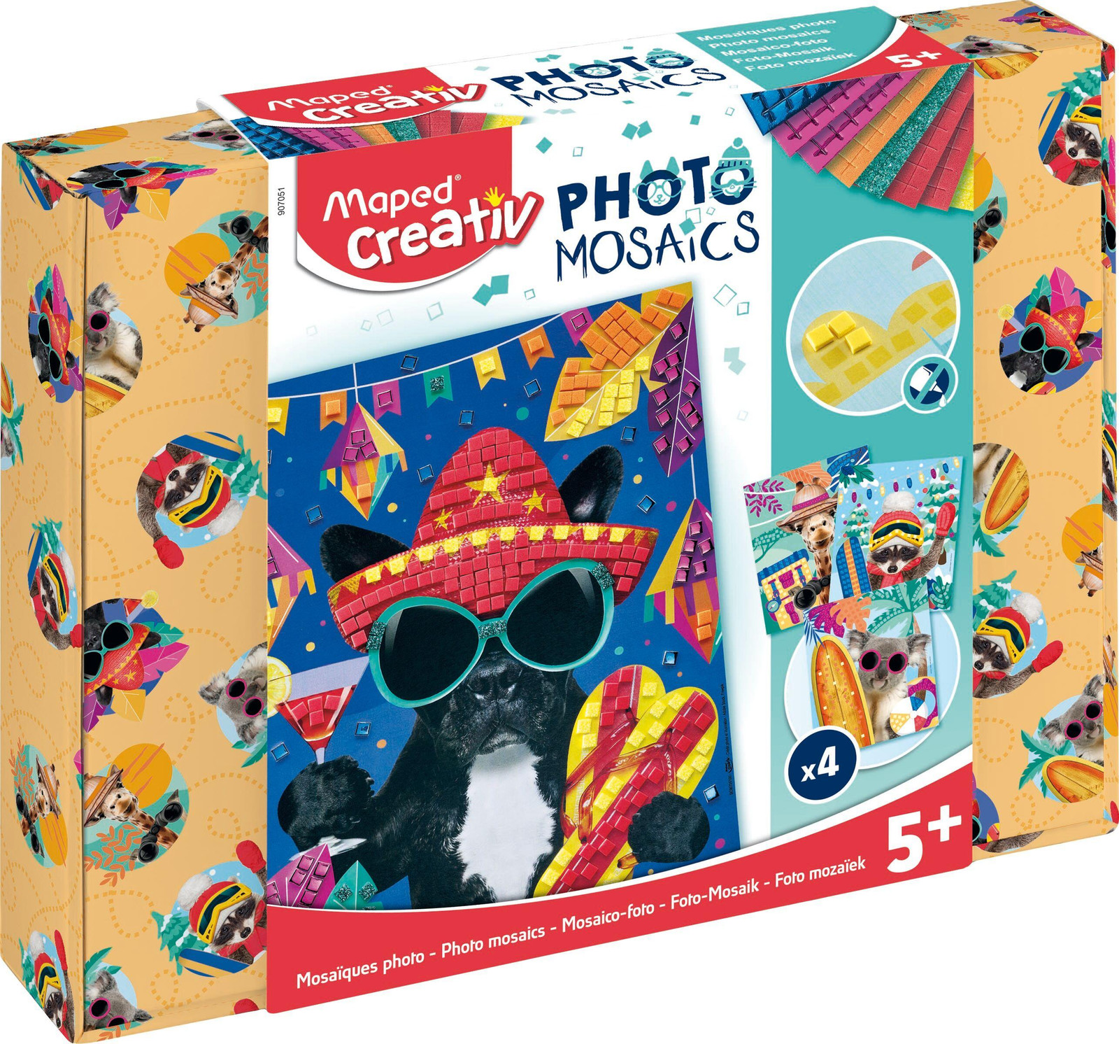 Maped Creativ 907051 Creatieve set voor kinderen vanaf 5 jaar
