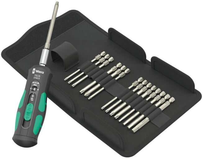 Tournevis Wera Kraftform Safe-Torque Speed Universal 1, 16 pièces (05075851001)
