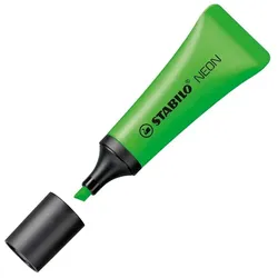 Textmarker Stabilo NEON, grün, Strichstärke: 2-5mm, im Tubendesign