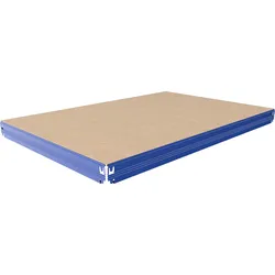 Zusatz-Fachboden Biedrax 35 x 90 cm, Blau, Fachboden MDF, Fachlast 200 kg