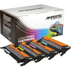 4 Kompatible Toner ersetzt HP W2070A-73A 117A Multipack KCMY