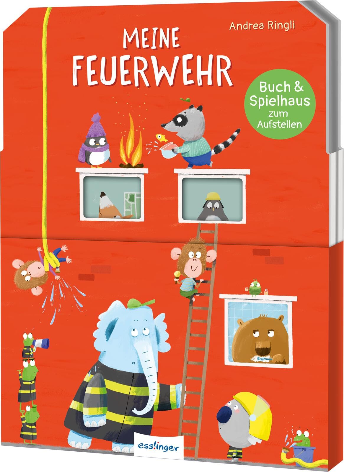 Buch & Spielhaus zum Aufstellen: Meine Feuerwehr: Buch zum Aufstellen, Entdecken und Spielen - Preis vom 09.10.2026 07:28:09 h