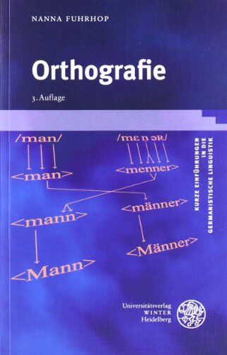 Nanna Fuhrhop - Orthografie - Preis vom 06.10.2026 07:26:00 h