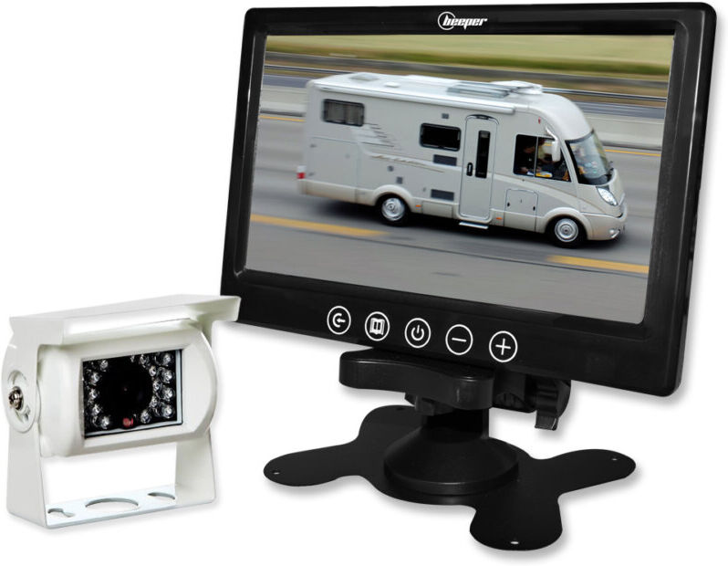 Kit Vidéo De Recul Avec Caméra Blanche & Écran Lcd 7 Beeper - Rwec79x