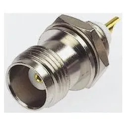 RS PRO Female Koaxialsteckverbinder TNC-Steckverbinder, Tafelmontage, Löt-Anschluss, 50Ω, 32,1 mm, G, Elektronikkabel + Stecker