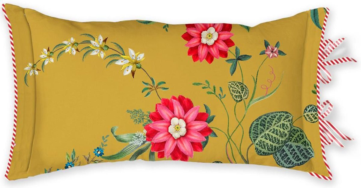 Pip Studio Petites Fleurs Sierkussen Blue B: 35 cm, H: 60 cm