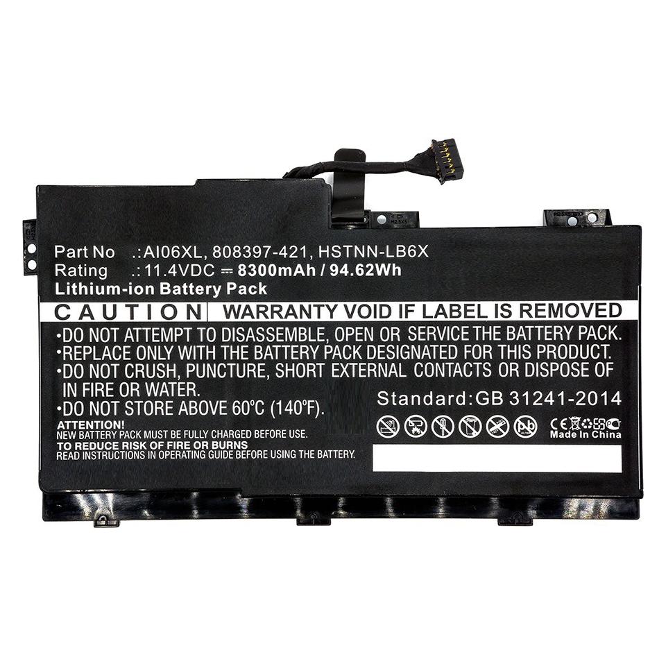 CoreParts Laptop-Batterie Lithium-Ionen 8300 mAh 94.6 Wh (8300 mAh) (MBXHP-BA0074)
