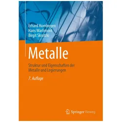 Metalle, Fachbücher von Erhard Hornbogen, Birgit Skrotzki, Hans Warlimont