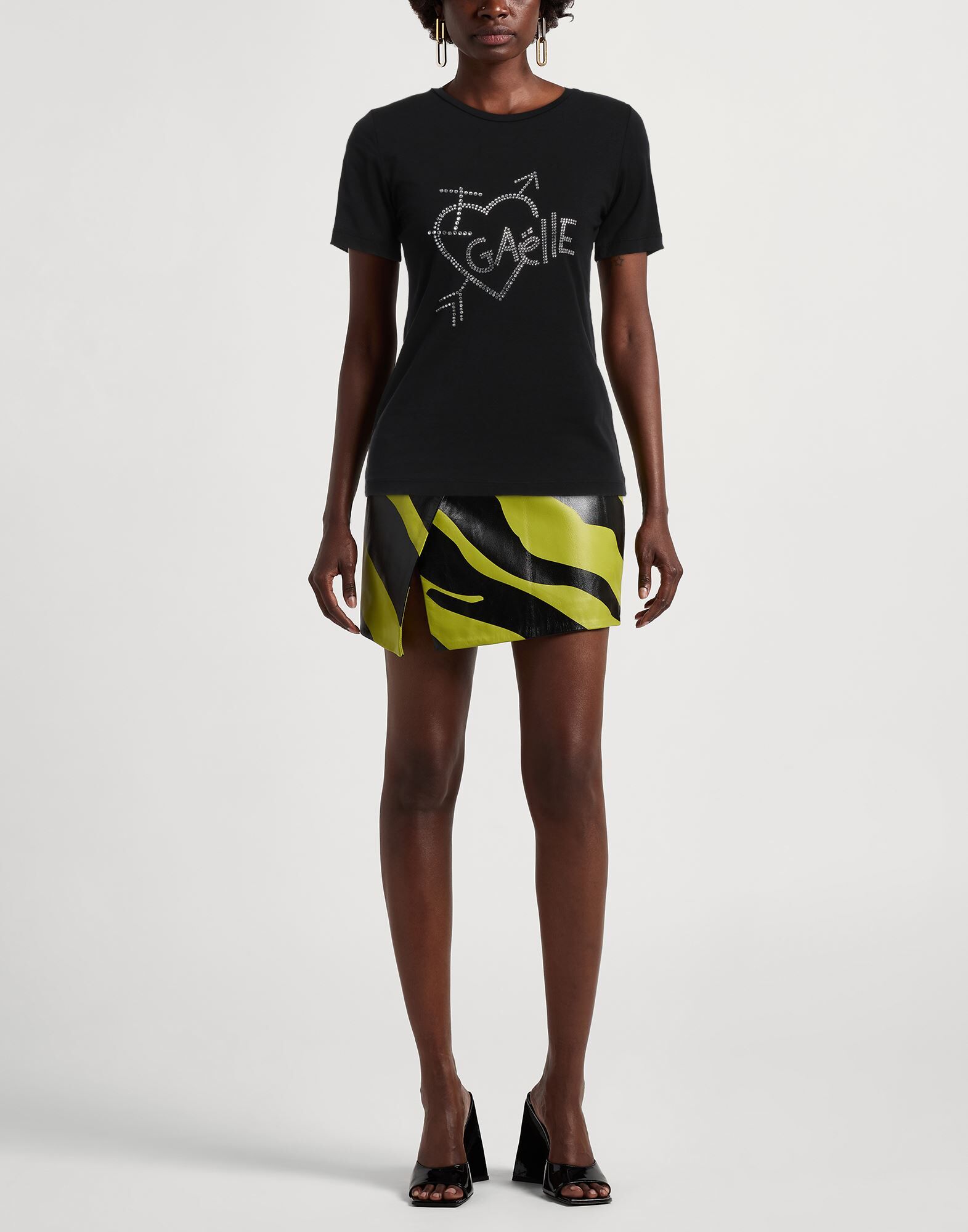 Gaëlle Paris Camiseta Mujer Negro 1 Mujer