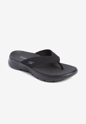 Women's The Splendor Sandal by Skechers in Black Medium (Size 8 M)