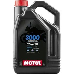 MOTUL 3000 4T Motorenöl - 20W50 4 l