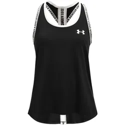 UNDER ARMOUR Knockout Tanktop Mädchen 001 - black/white L (149-160 cm)
