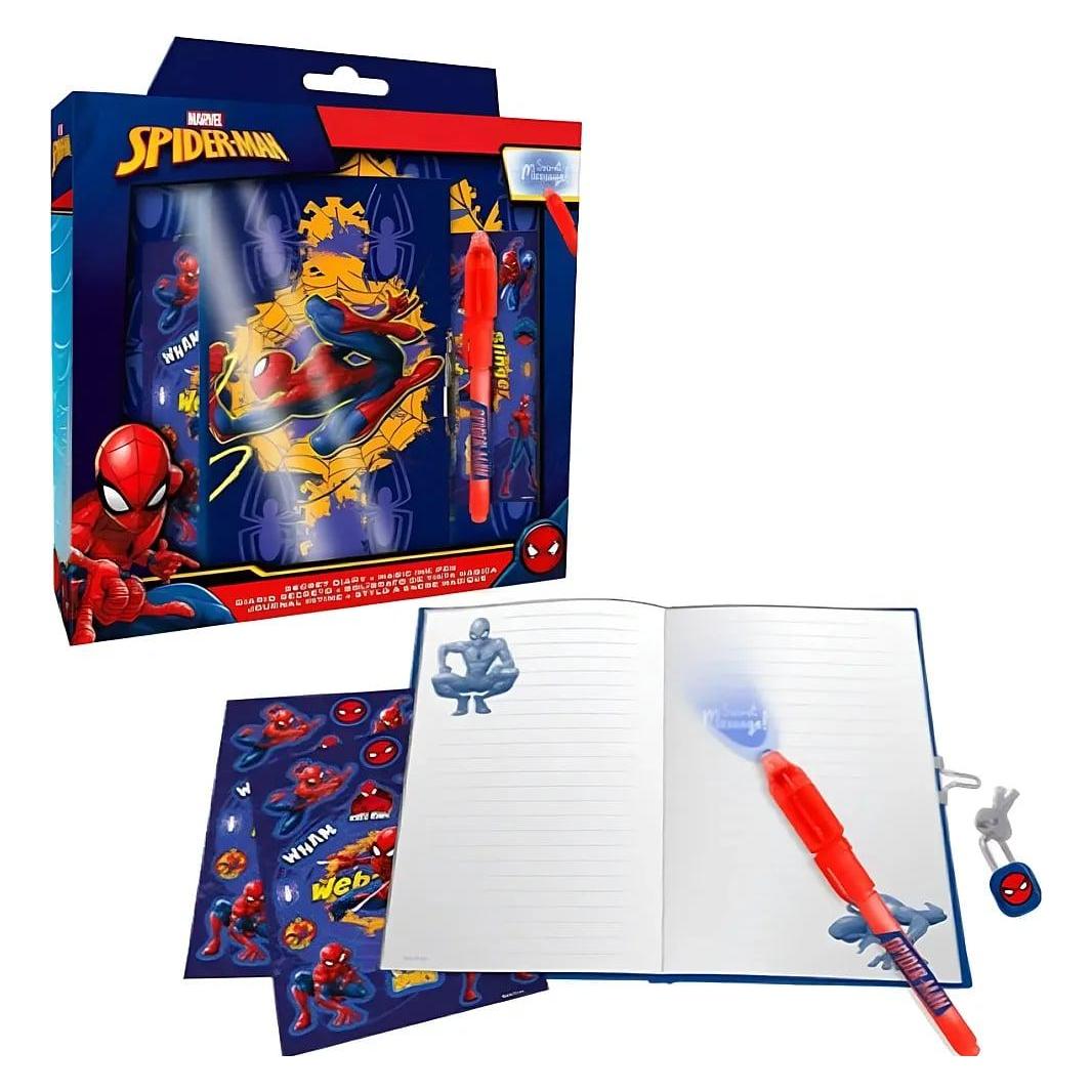 Kids Licensing Spiderman Tagebuchset (1x) (830.50069)