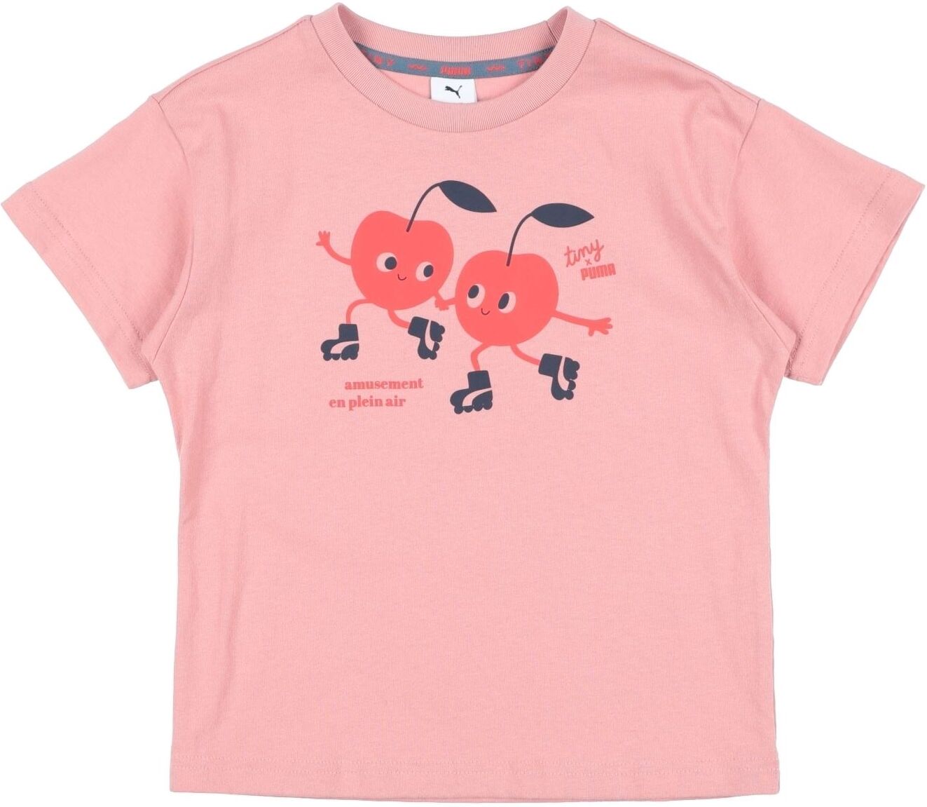 Puma Camiseta Chica Rosa antiguo 5,7 Chica