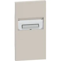 Legrand KM71 LivingNow 2-modulige Abdeckung für Stufenbeleuchtung in der Farbausführung Sand