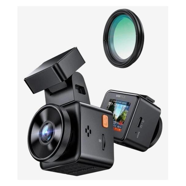 Vantrue E1 Pro (Eingebautes Mikrofon, GPS-Empfänger, WLAN, 4K) (E1PRO)