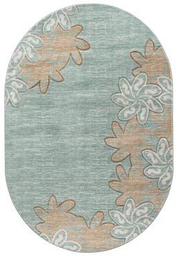 MDA Rugs Glamour Collection Floral Polypropylene Area Rug