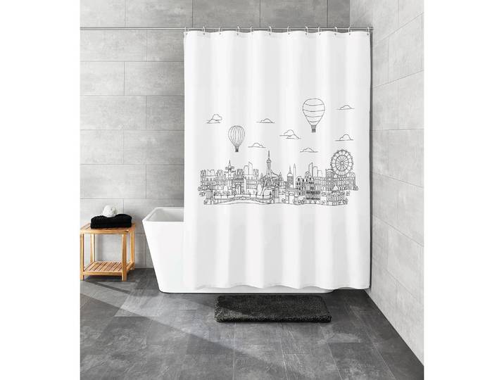 Duschvorhang Wonderland PEVA Multicolor 180 x 200cm
