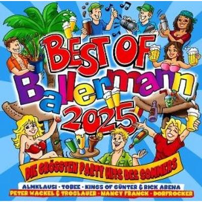 Best Of Ballermann 2025-Die Grössten Party Hits - Various, CD