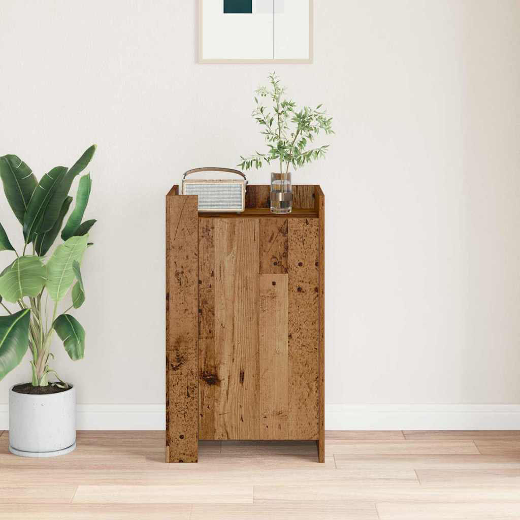 Lily Manor 45cm Sideboard Old Wood 75cm H X 45cm W X 35cm D