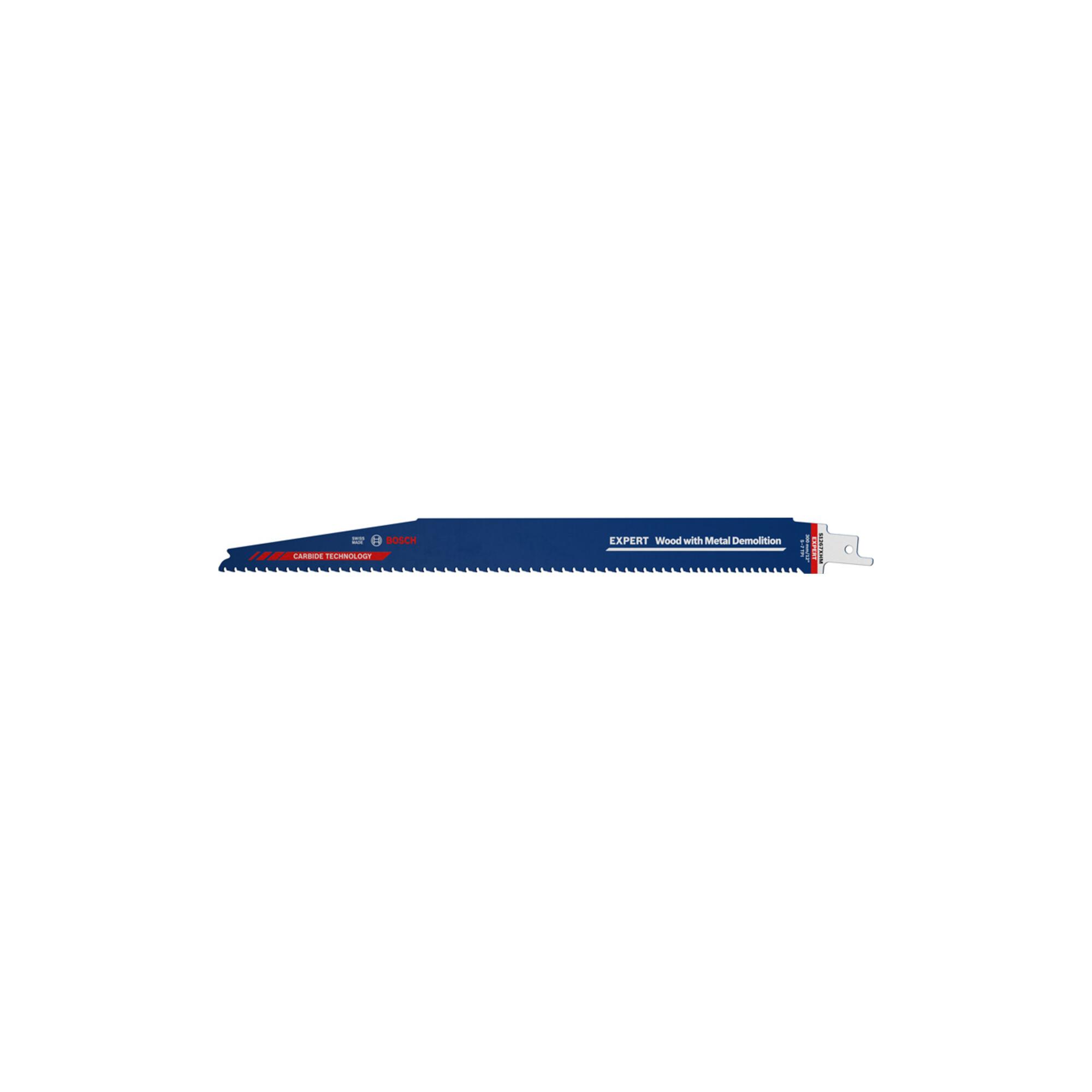 Bosch Expert Wood with Metal Demolition™ S 1267 XHM Säbelsägeblatt aus Stahl mit Säbelsägeblatt für Holz und Metall, 2608900402)